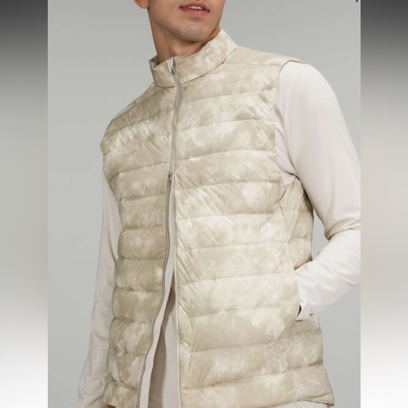 Navigation Down Vest Size X-Large/Color Mesosphere White Opal Raw Linen - Picture 4 of 11